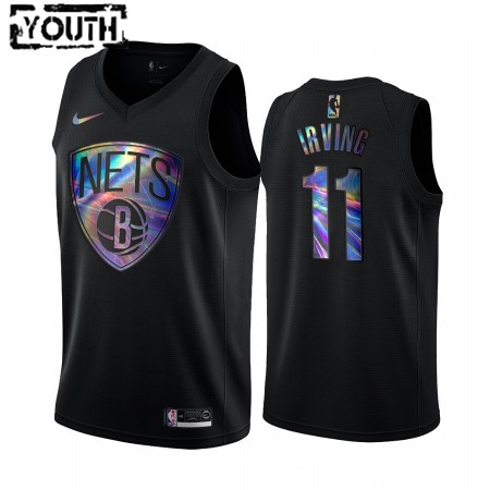 Maglia NBA Brooklyn Nets Kyrie Irving 11 Iridescent HWC Collection Swingman - Bambino